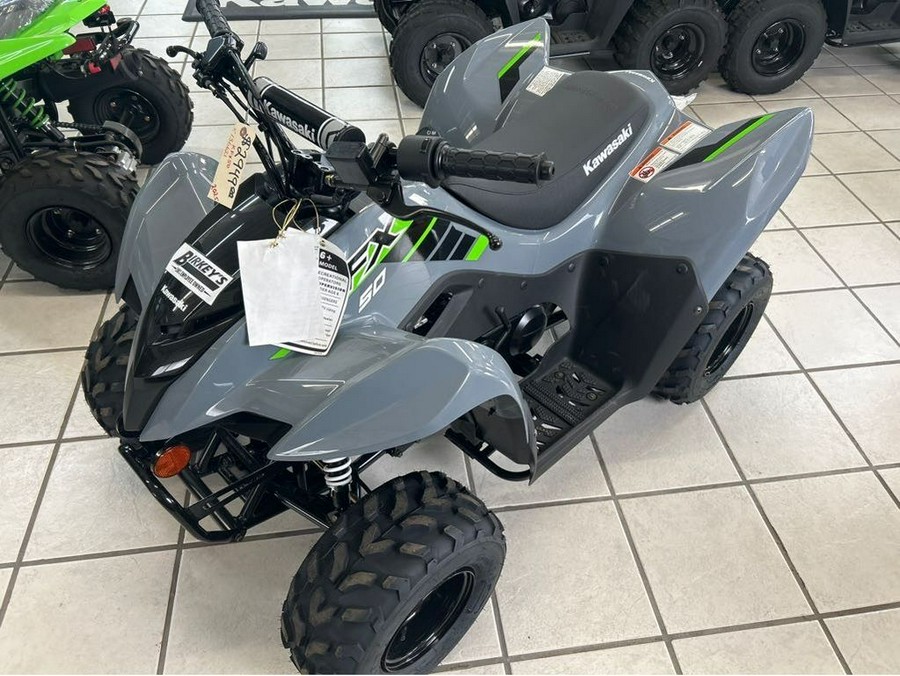 2025 Kawasaki KFX 50 BATTLE GREY