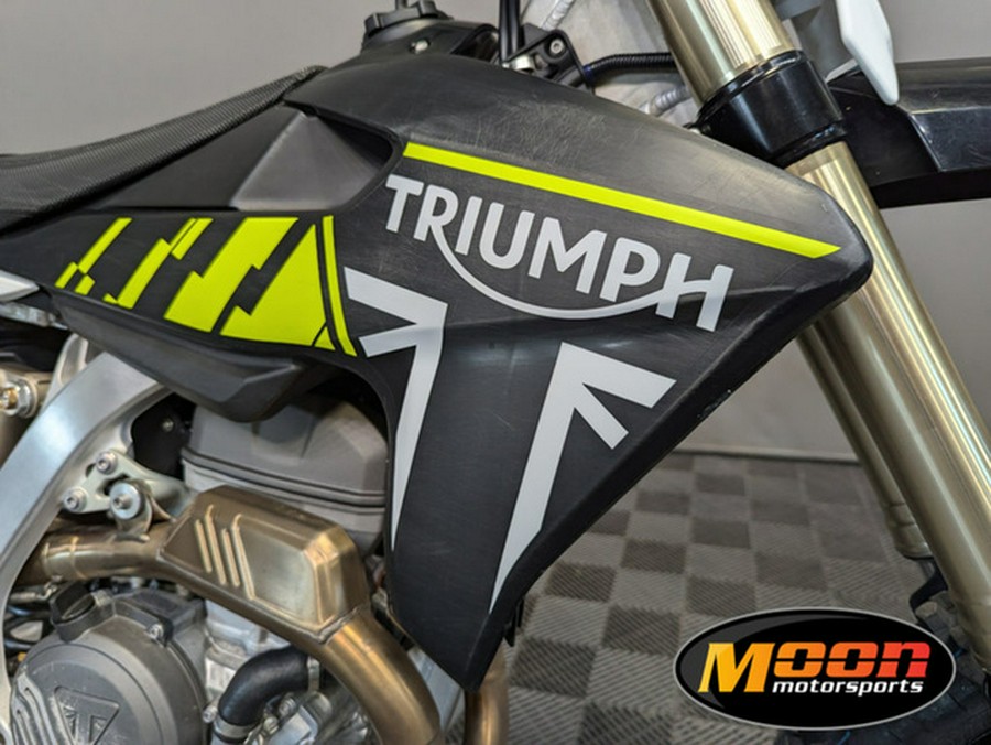 2024 Triumph TF 250-X RacingYellowBlackWhite