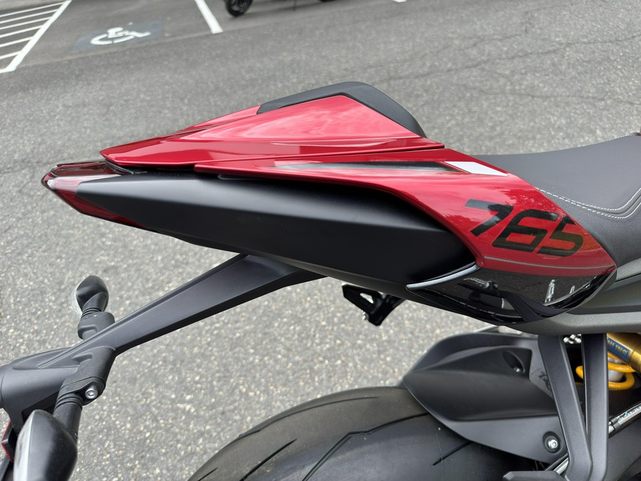 2025 Triumph Street Triple 765 RS - CARNIVAL RED