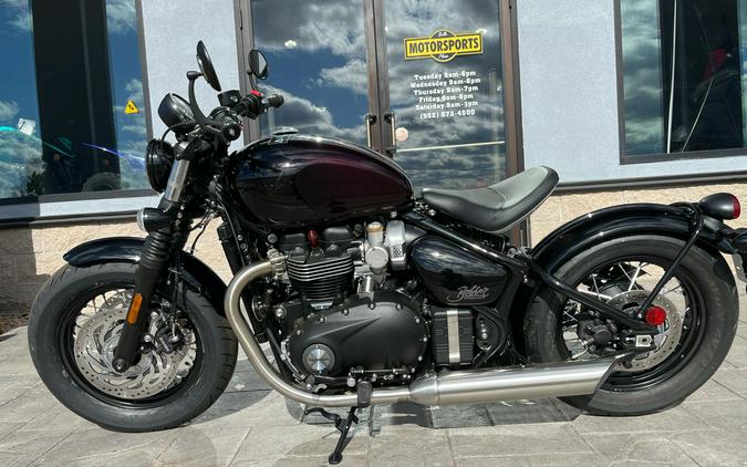 2024 Triumph Bonneville Bobber