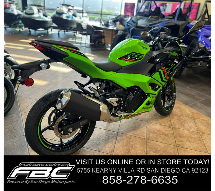 2024 Kawasaki Ninja® 500 KRT Edition