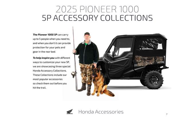 2025 Honda Pioneer 1000-5 Deluxe