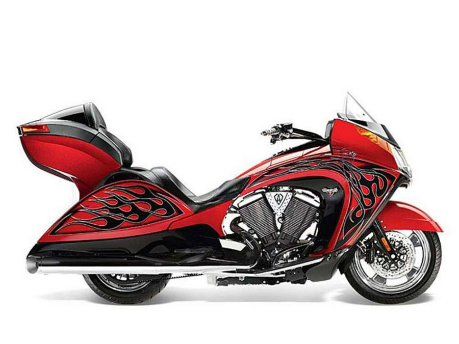 2013 Victory Motorcycles® Arlen Ness® Victory Vision® Havasu Red W/ Ness Graphics