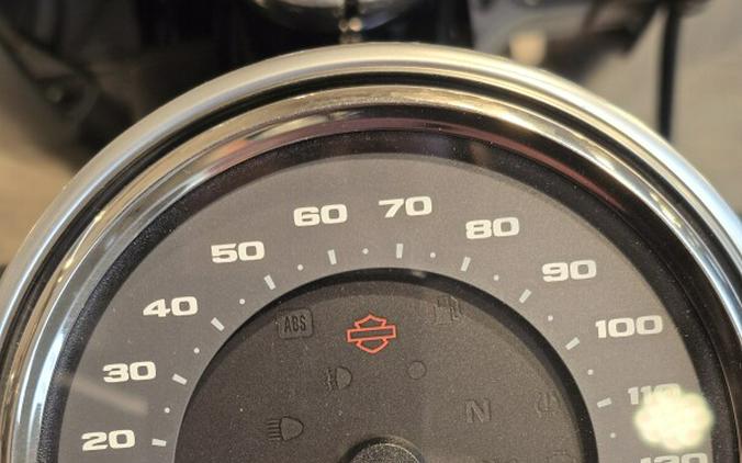 2019 Harley-Davidson® Fat Boy® 114 Industrial Gray Denim/Black Denim FLFBS