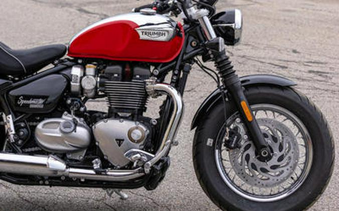 2023 Triumph Bonneville Speedmaster Chrome Edition Diablo Red