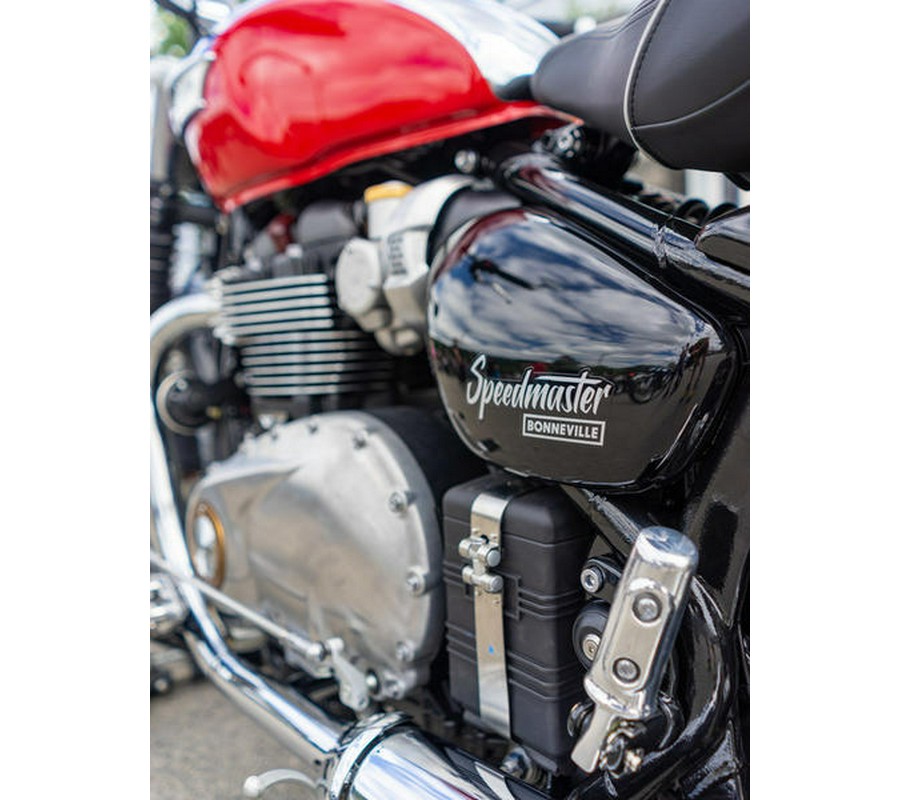 2023 Triumph Bonneville Speedmaster Chrome Edition Diablo Red