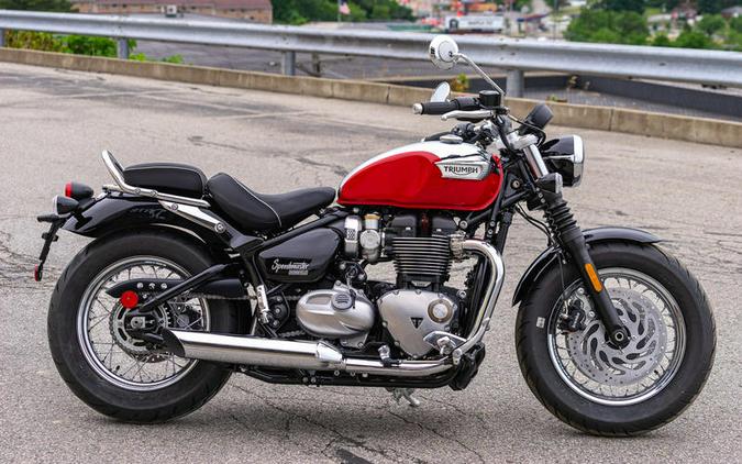 2023 Triumph Bonneville Speedmaster Chrome Edition Diablo Red