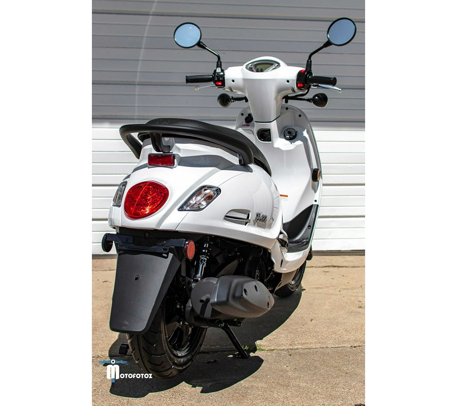 2022 SYM Scooters Fiddle 4 200i Arctic White