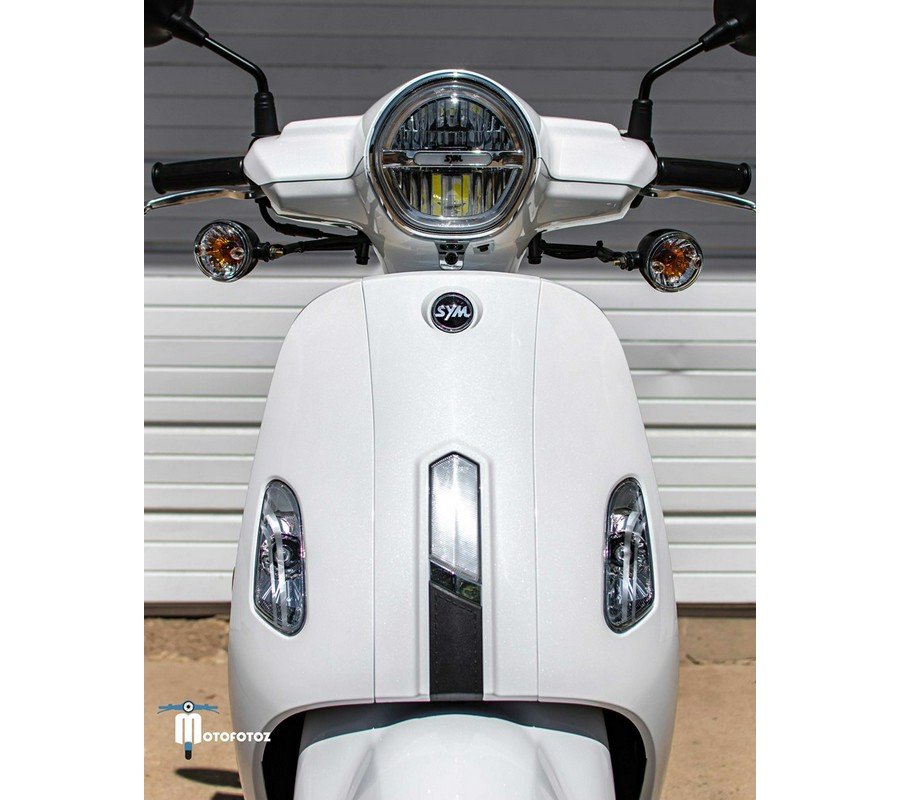 2022 SYM Scooters Fiddle 4 200i Arctic White