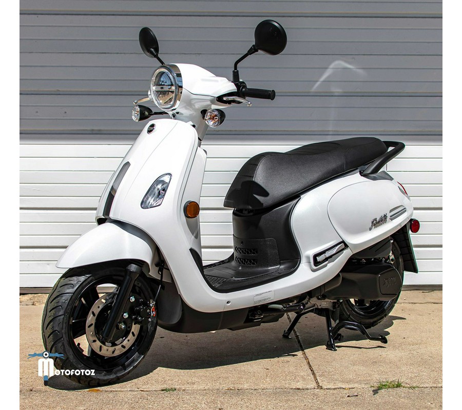 2022 SYM Scooters Fiddle 4 200i Arctic White