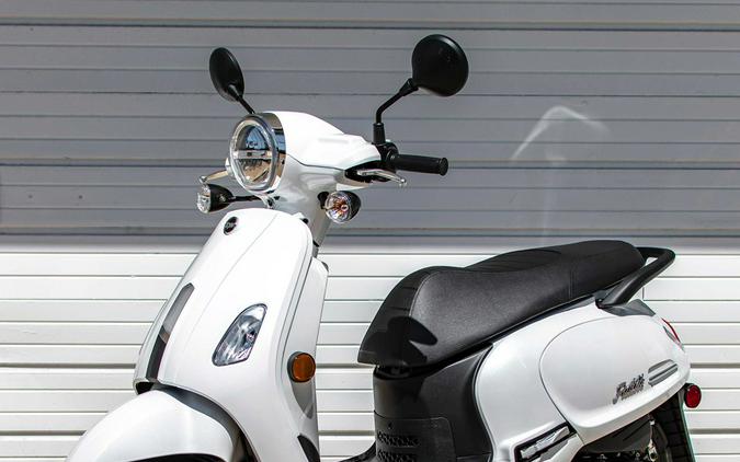2022 SYM Scooters Fiddle 4 200i Arctic White