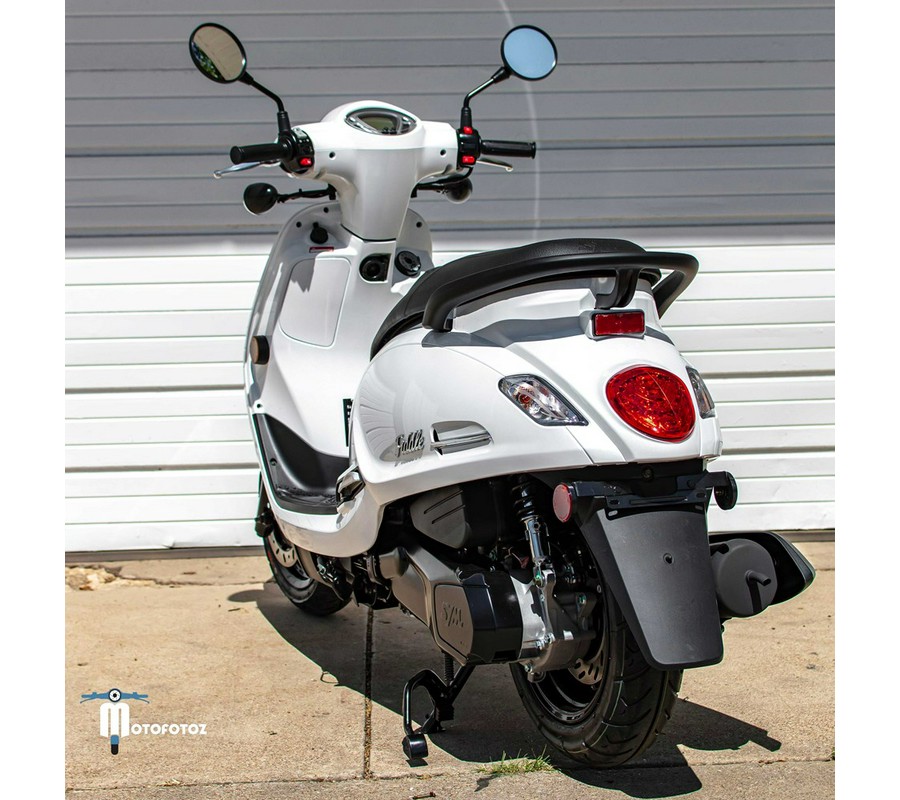 2022 SYM Scooters Fiddle 4 200i Arctic White