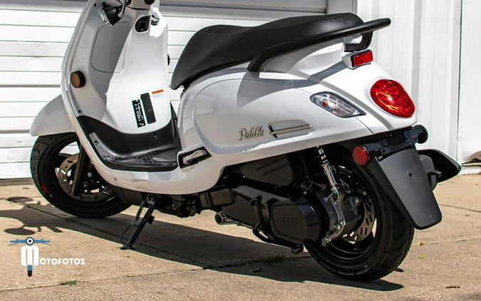 2022 SYM Scooters Fiddle 4 200i Arctic White