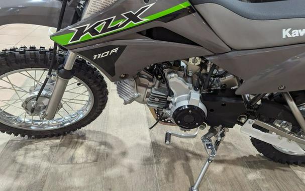 New 2024 KAWASAKI KLX110R BATTLE GRAY