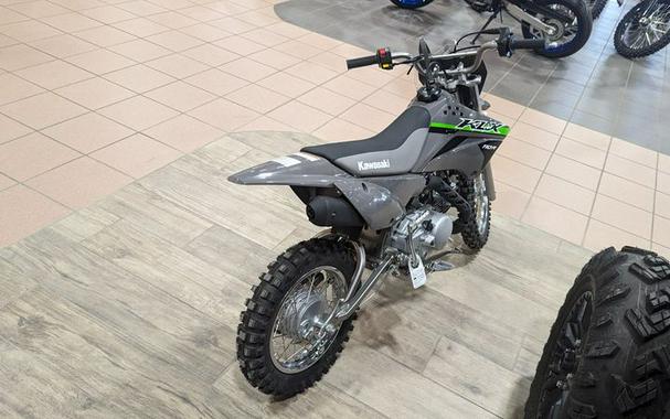 New 2024 KAWASAKI KLX110R BATTLE GRAY