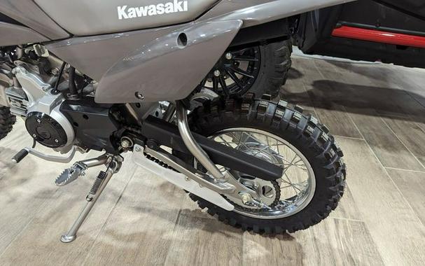 New 2024 KAWASAKI KLX110R BATTLE GRAY