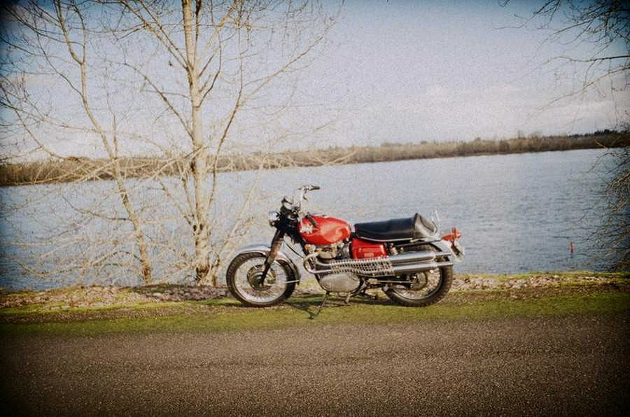 1969 BSA A65F Firebird Scrambler