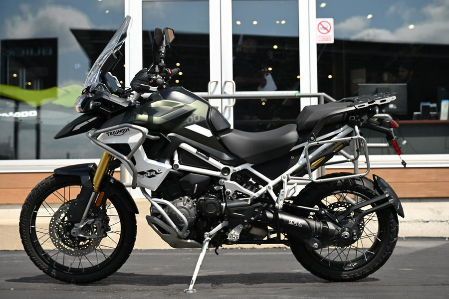 2023 Triumph Tiger 1200 Rally Pro Matte Khaki Green