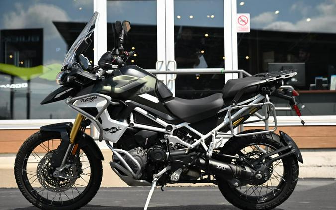 2023 Triumph Tiger 1200 Rally Pro Matte Khaki Green