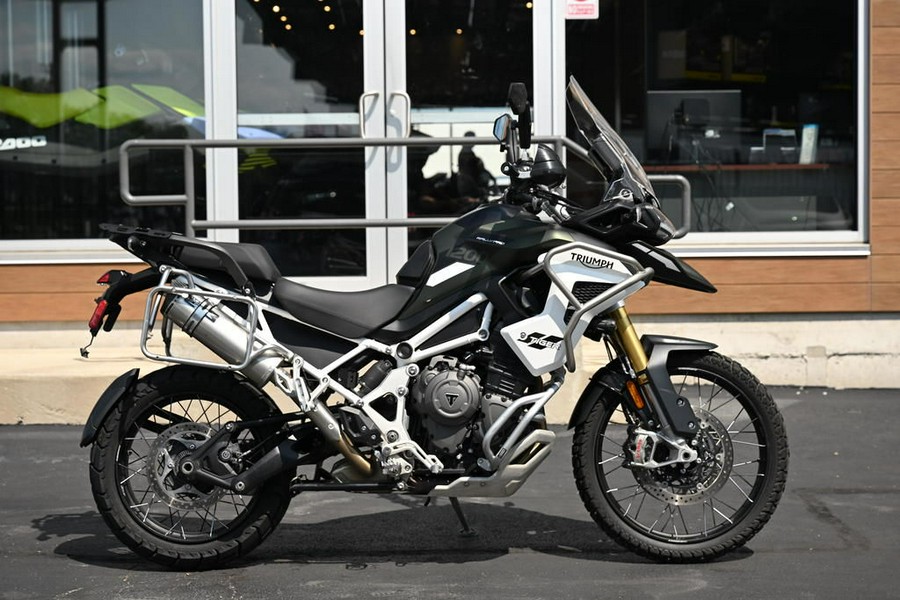 2023 Triumph Tiger 1200 Rally Pro Matte Khaki Green