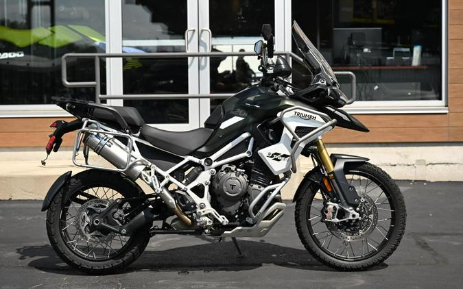 2023 Triumph Tiger 1200 Rally Pro Matte Khaki Green