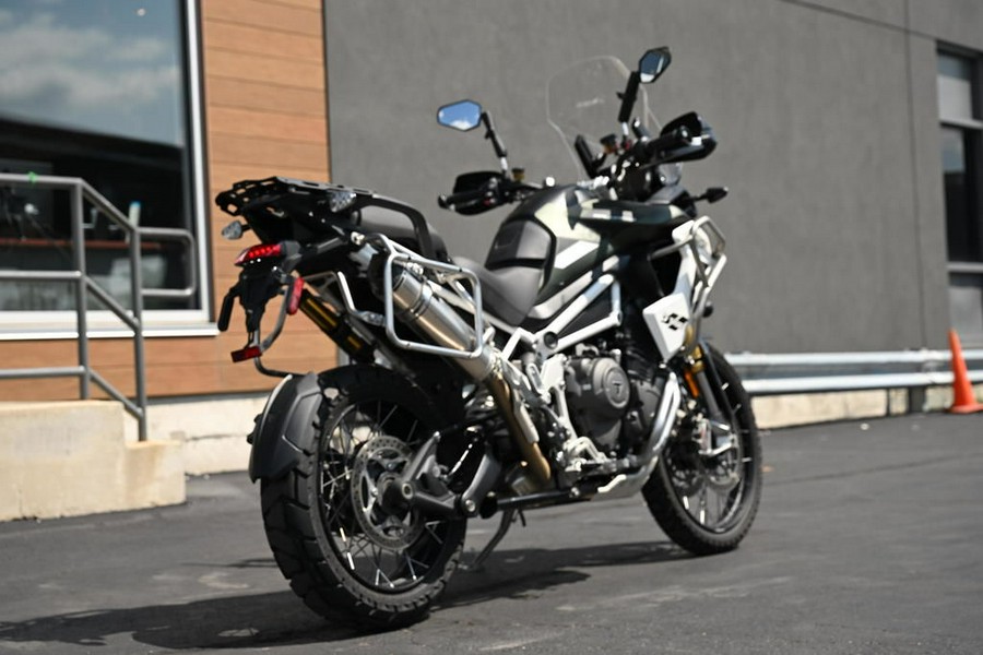 2023 Triumph Tiger 1200 Rally Pro Matte Khaki Green