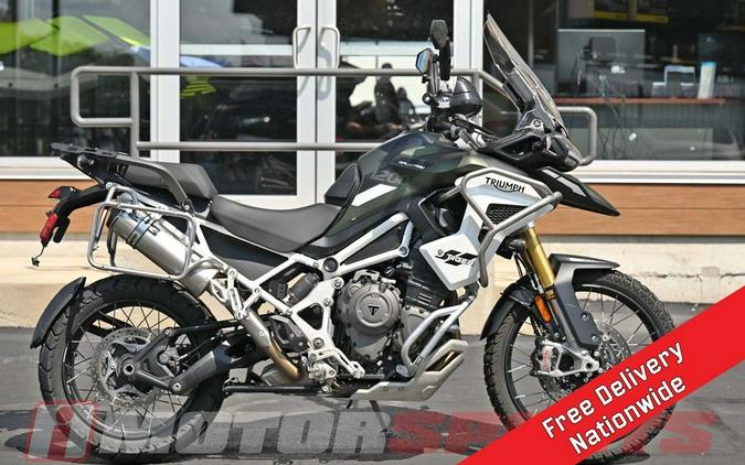 2023 Triumph Tiger 1200 Rally Pro Matte Khaki Green