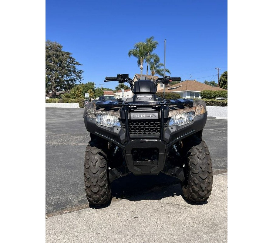 2022 Honda® FourTrax Rancher 4x4 Automatic DCT EPS Honda Phantom Camo®