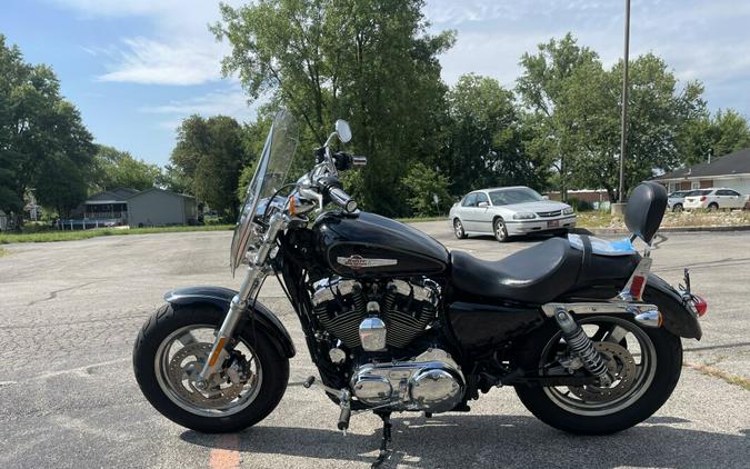 2016 Sportster 1200 Custom Vivid Black