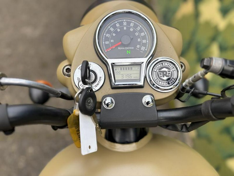 2023 Royal Enfield Classic 350 Signals Desert Sand