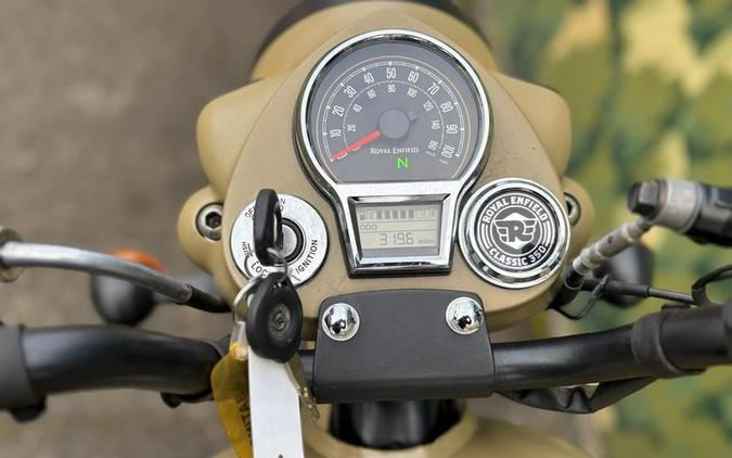 2023 Royal Enfield Classic 350 Signals Desert Sand