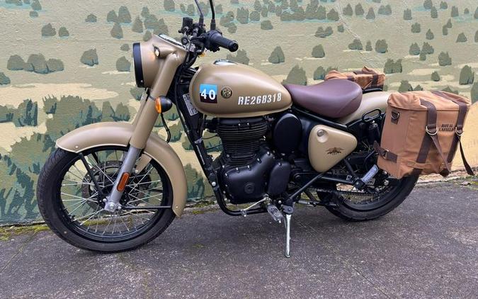2023 Royal Enfield Classic 350 Signals Desert Sand