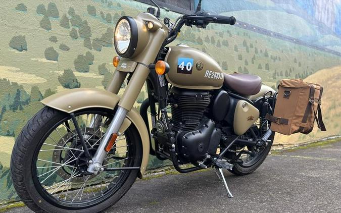 2023 Royal Enfield Classic 350 Signals Desert Sand