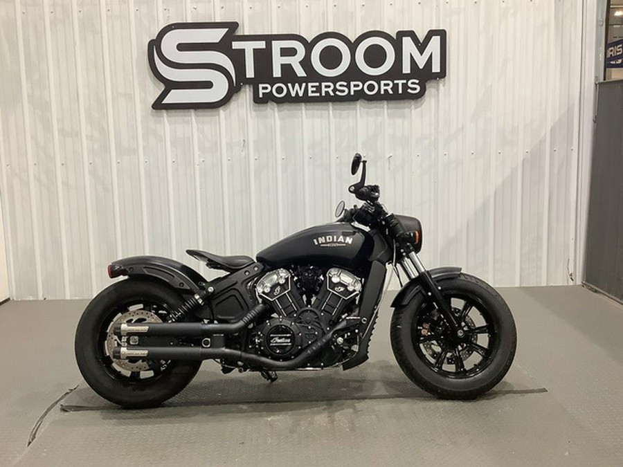 2019 Indian Scout Bobber ABS Thunder Black Smoke