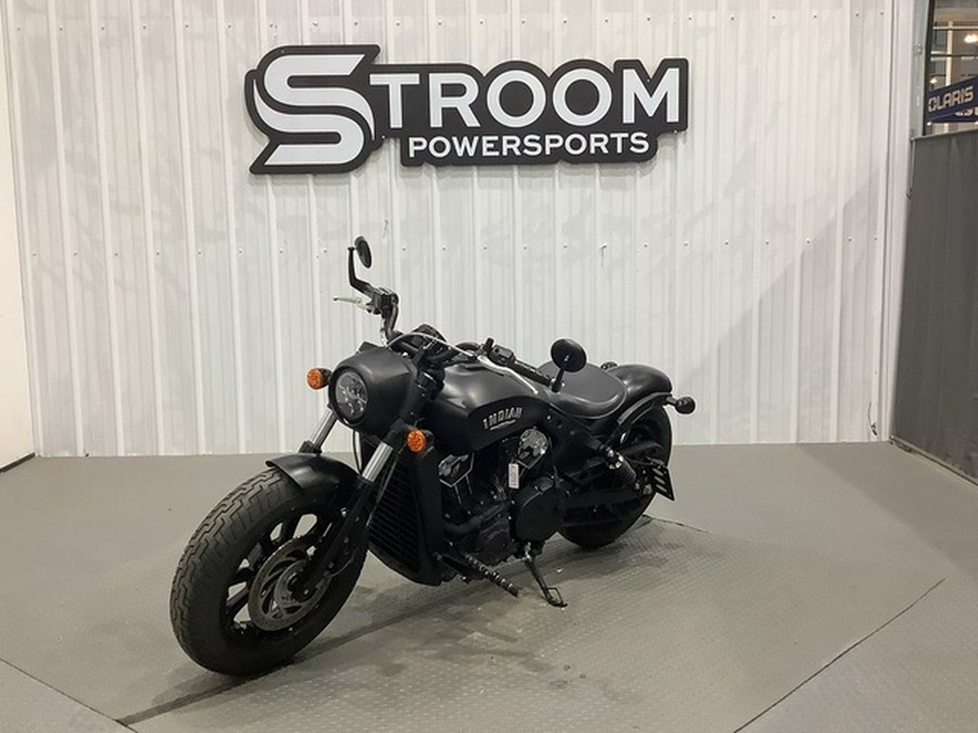 2019 Indian Scout Bobber ABS Thunder Black Smoke