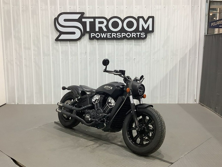 2019 Indian Scout Bobber ABS Thunder Black Smoke
