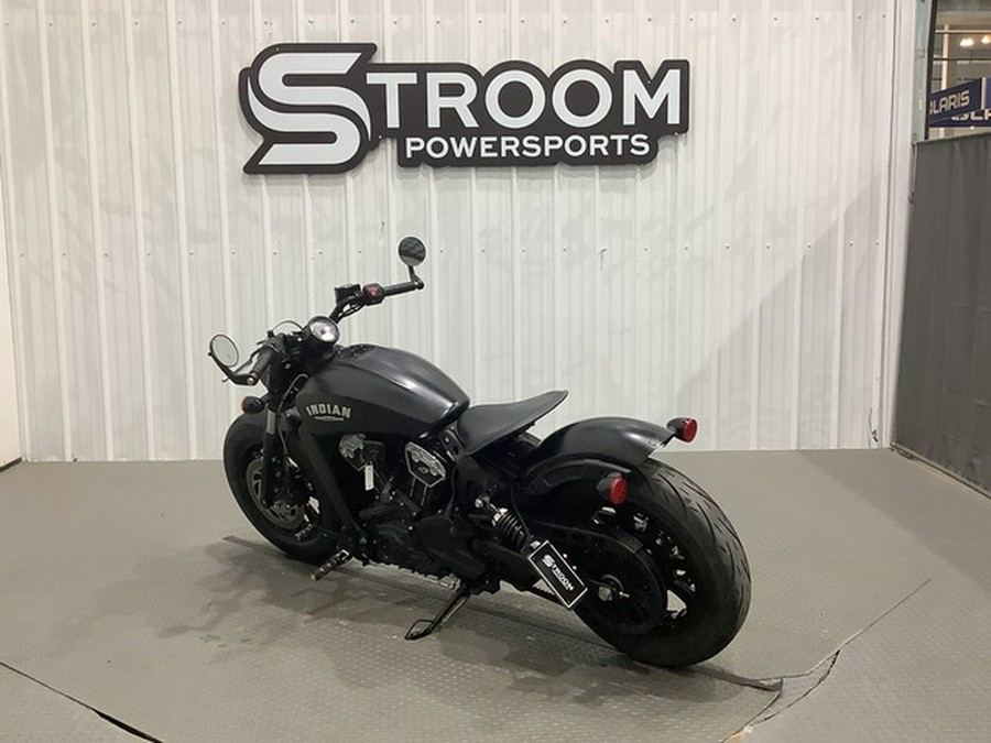 2019 Indian Scout Bobber ABS Thunder Black Smoke