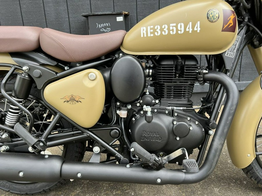 2023 Royal Enfield Classic 350 Signals Desert Sand