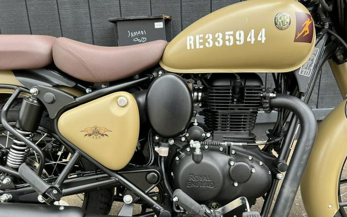 2023 Royal Enfield Classic 350 Signals Desert Sand