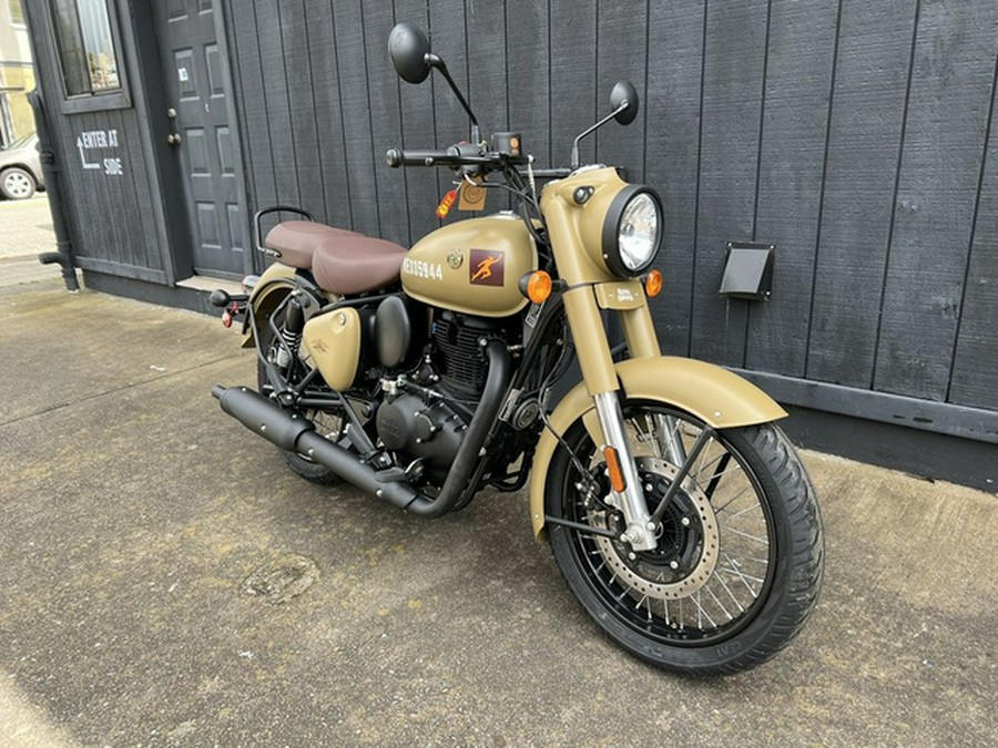 2023 Royal Enfield Classic 350 Signals Desert Sand