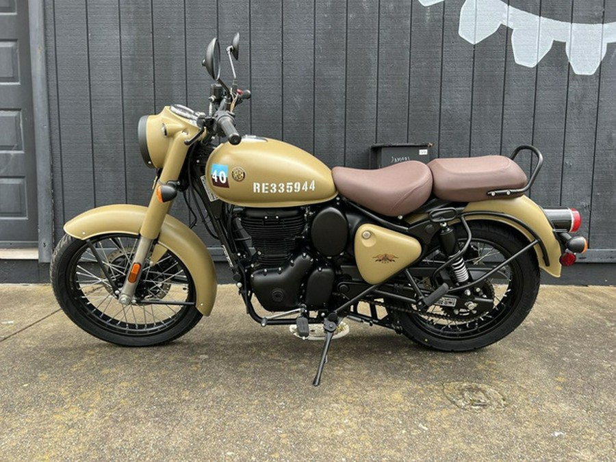 2023 Royal Enfield Classic 350 Signals Desert Sand