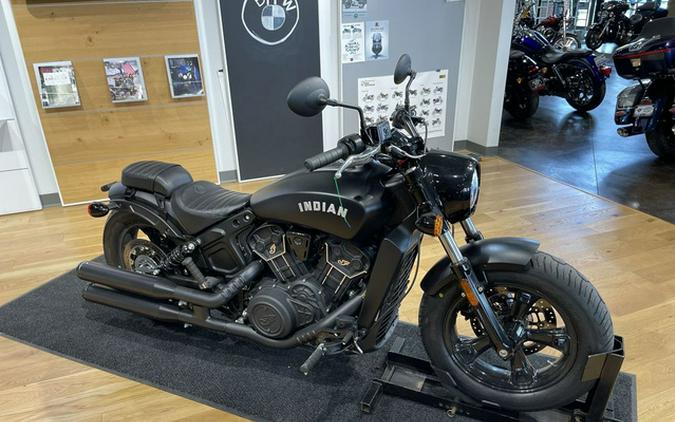 2021 Indian Scout Bobber Sixty Thunder Black