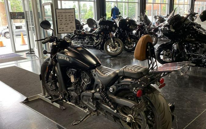 2021 Indian Scout Bobber Sixty Thunder Black