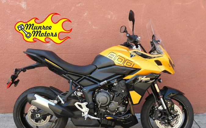 2026 Triumph Tiger Sport 800 Cosmic Yellow/Sapphire Black