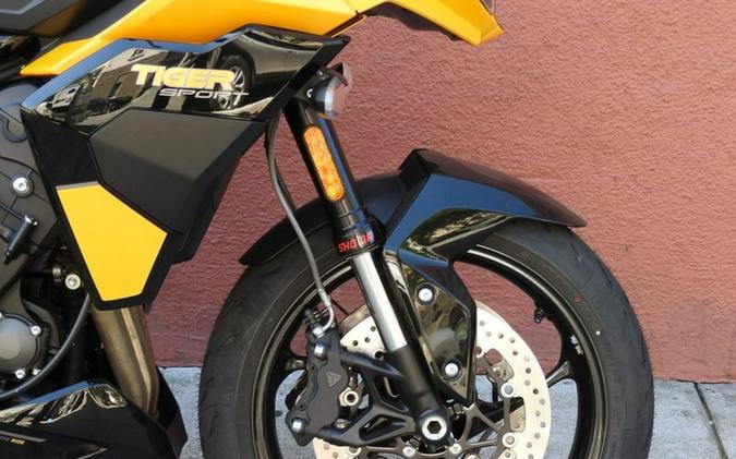 2026 Triumph Tiger Sport 800 Cosmic Yellow/Sapphire Black