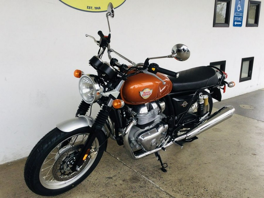 2023 Royal Enfield INT650 Orange Crush