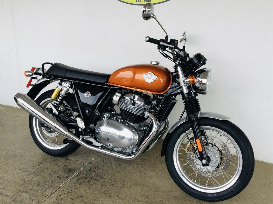 2023 Royal Enfield INT650 Orange Crush