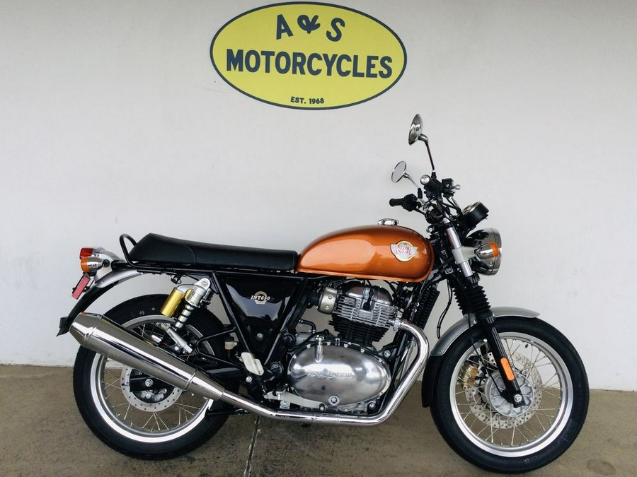 2023 Royal Enfield INT650 Orange Crush