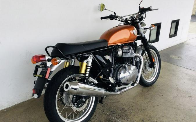 2023 Royal Enfield INT650 Orange Crush