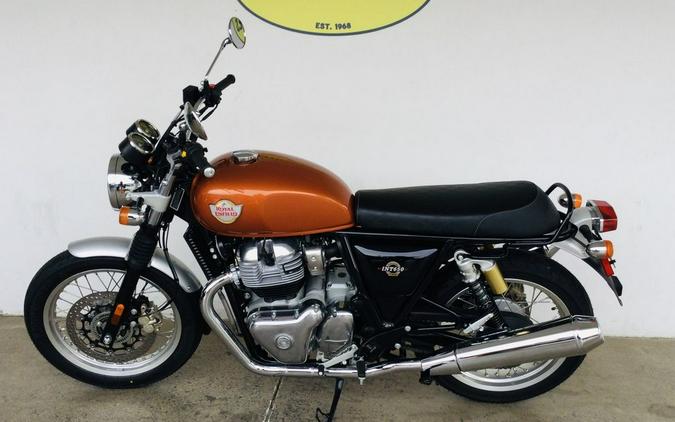 2023 Royal Enfield INT650 Orange Crush